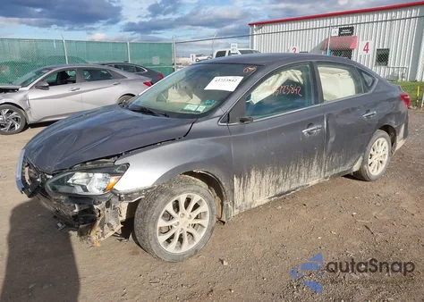 2019 Nissan Sentra Sv из США, поврежденный, VIN 3N1AB7AP3KL609367